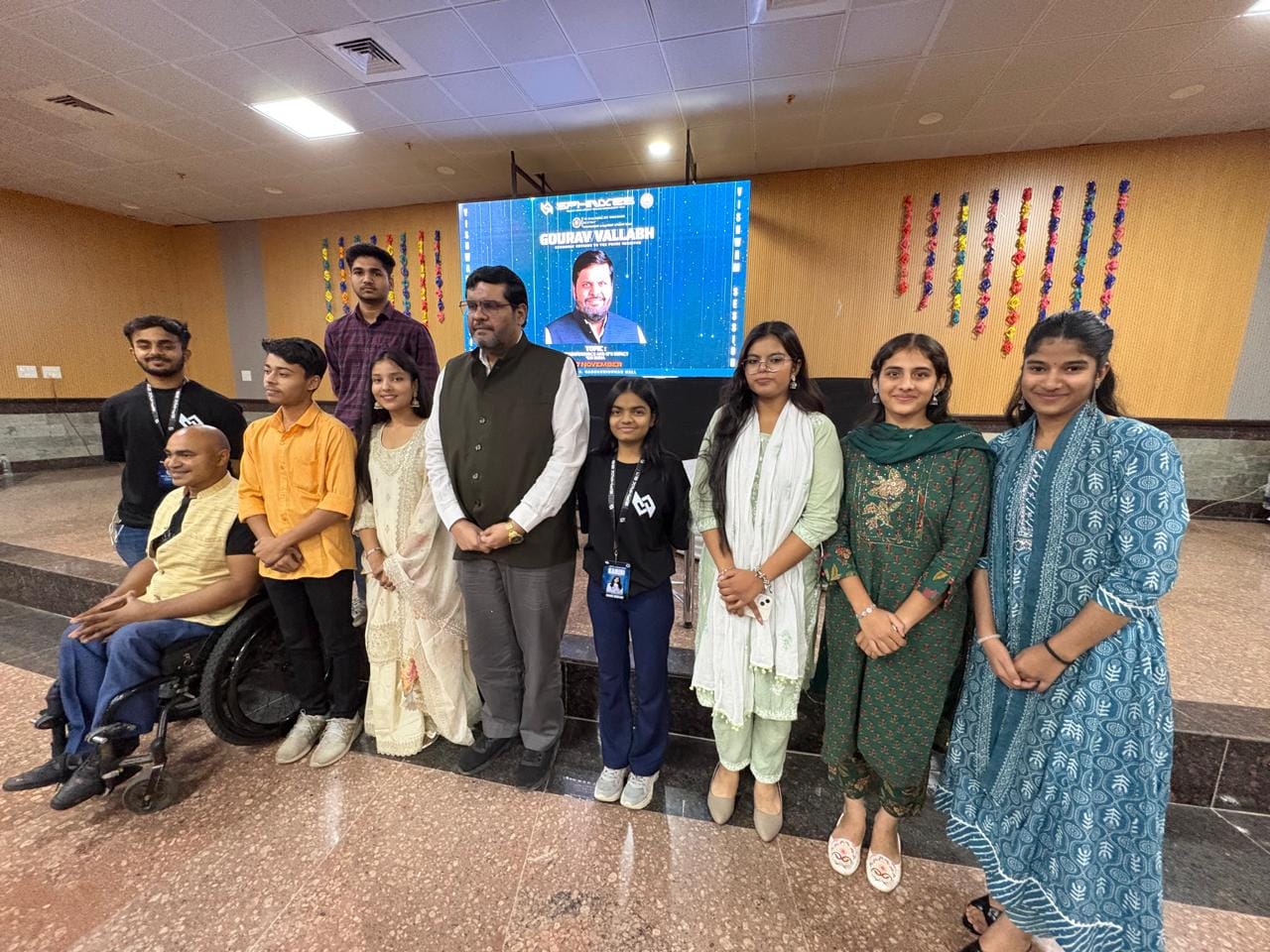 MNIT symposium with Mr. Gaurav Vallabh