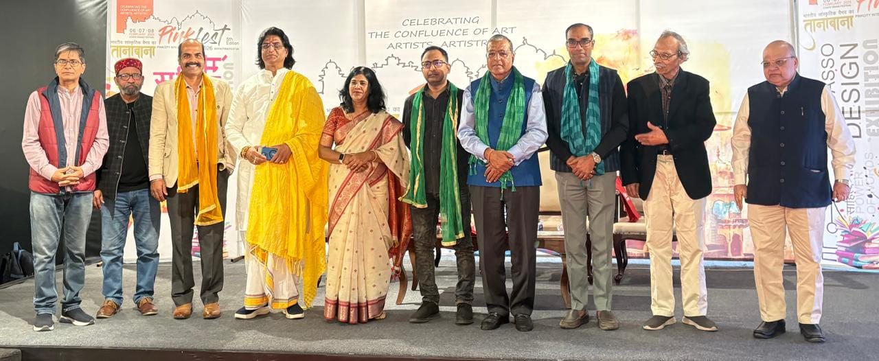 Pinkfest — dignitaries and artists on stage