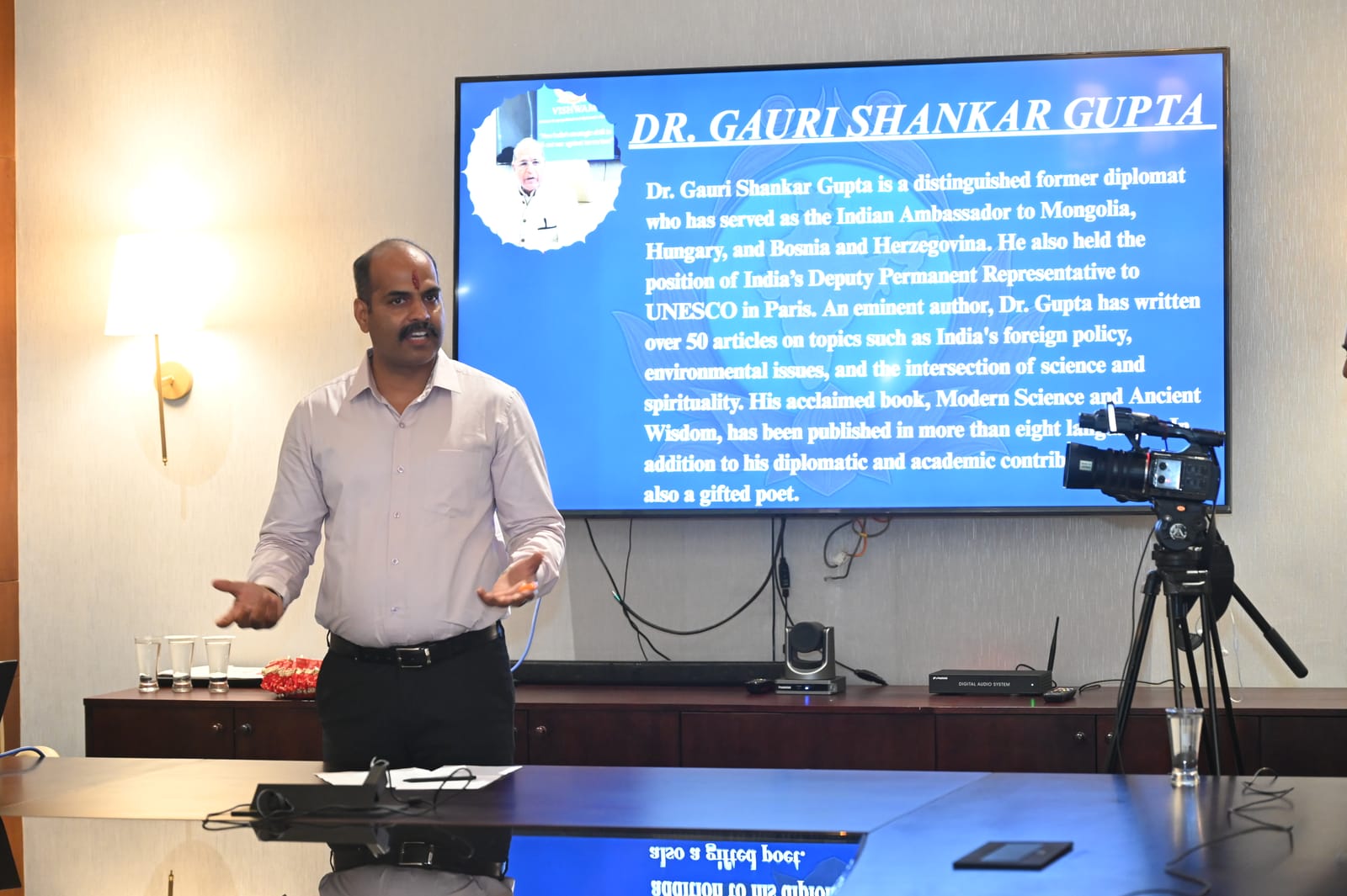 Address during the strategic dialogue