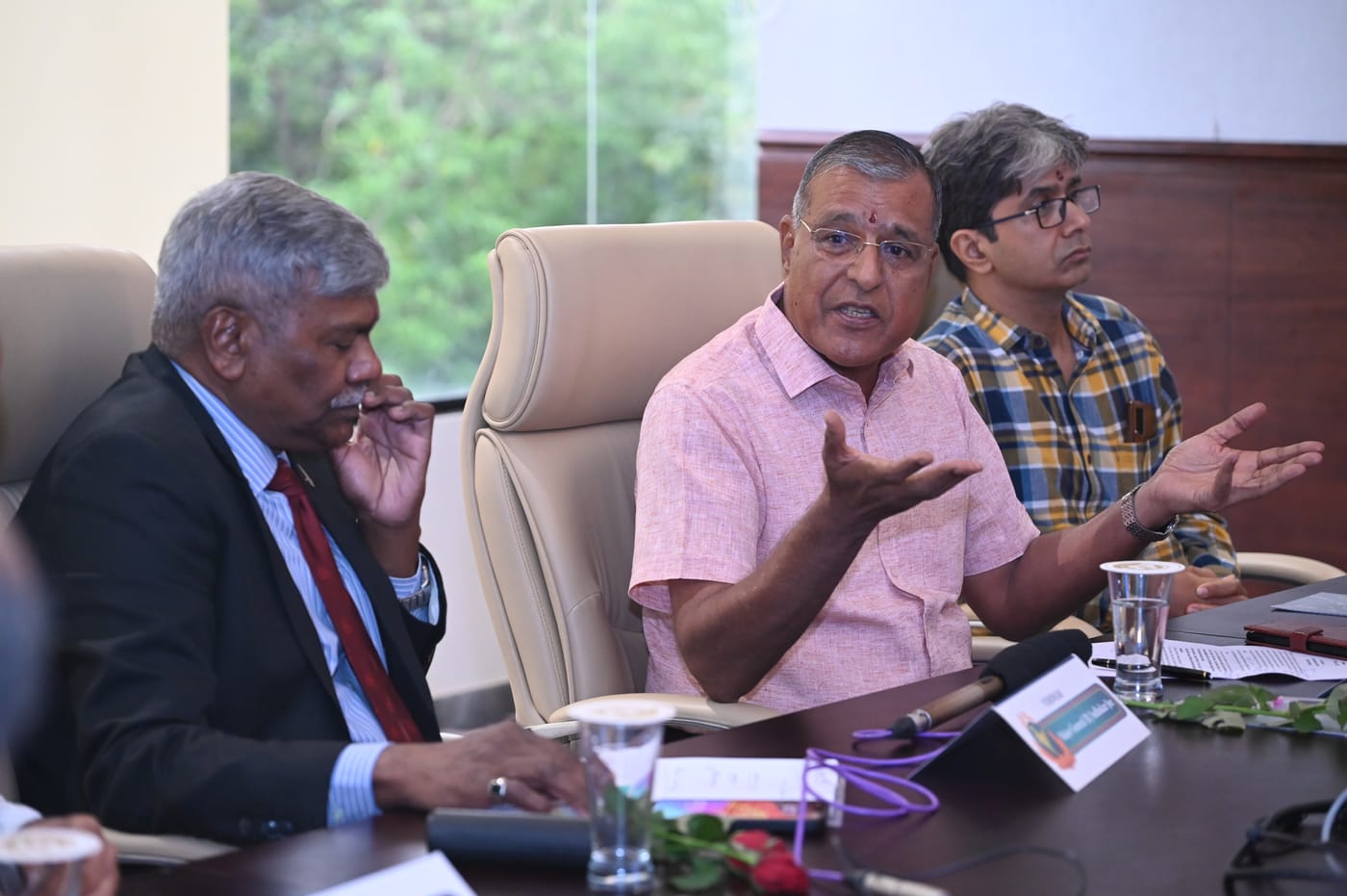 Panellists at the strategic dialogue